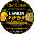 Lemon Pepper Butter | Chef D. Chelle Gourmet Flavored Butter