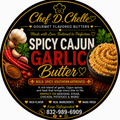 Spicy Cajun Garlic Butter | Chef D. Chelle Gourmet Flavored Butter